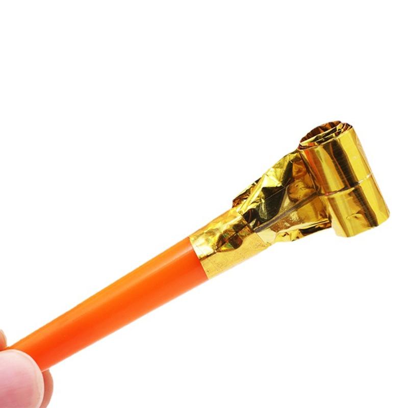 Kid’s Party Whistle Loudly Horn Noise Makers Blowout Whistle for Xmas Indoor Party Outdoor Game Supplies Cheering Squad