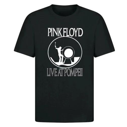 

Pink Floyd Live At Pompeii Графический Принт Мужские и Женские Свободные Футболки с Коротким Рукавом для Повседневной Носки, Роскошная Одежда для Всех 4XL