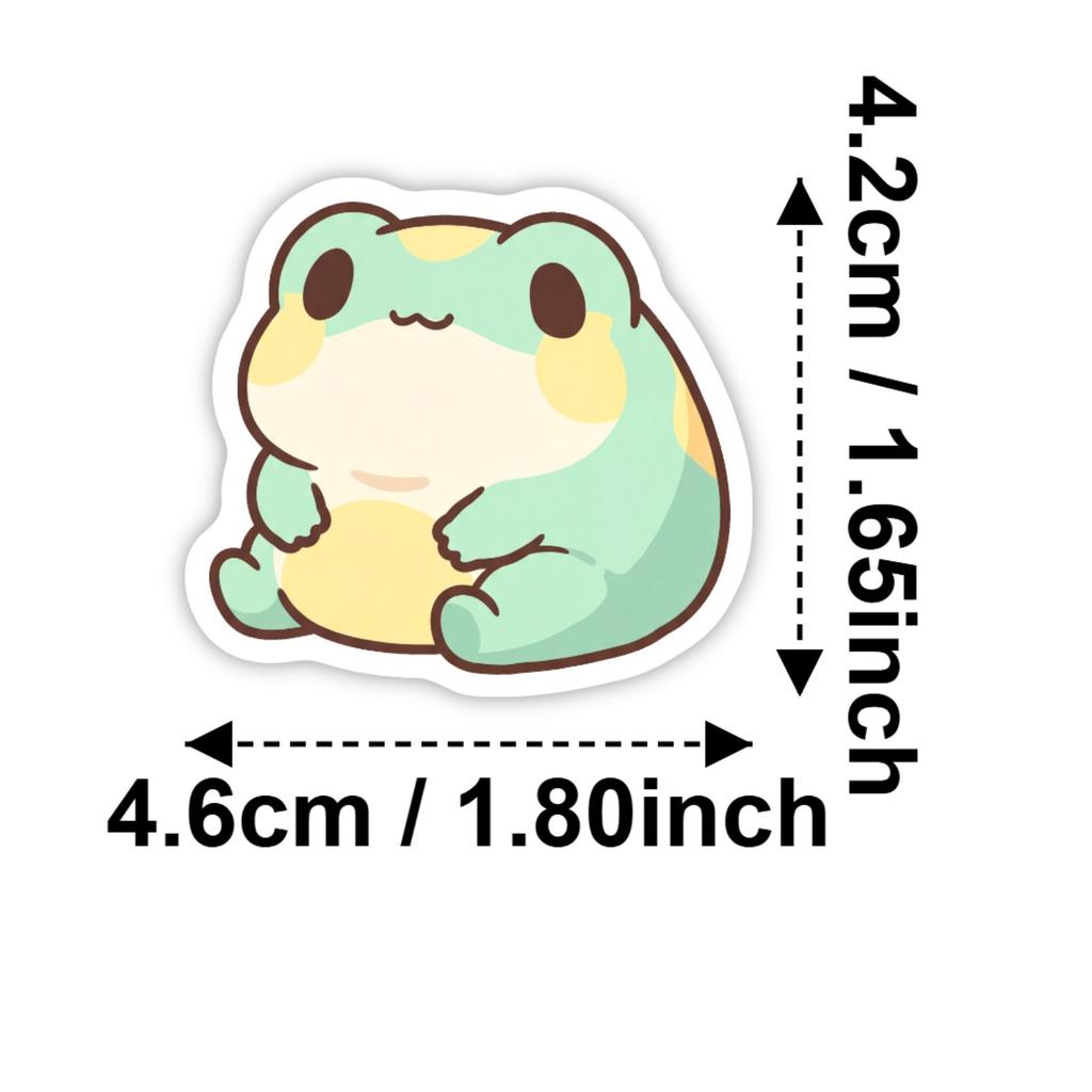 Dedicated To 50 Cartoon Mini Animal Stickers, Cute Healing And Cute Expression Stickers, Waterproof And Not Torn Can Be Ordered.