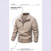 Mens Lightweight Outdoor Casual Jacket With Hood Multiple Pockets Slim Fit Daily Wear