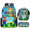Mario, Primary And Secondary School Schoolbag, Children'S Backpack, Cartoon Satchel.