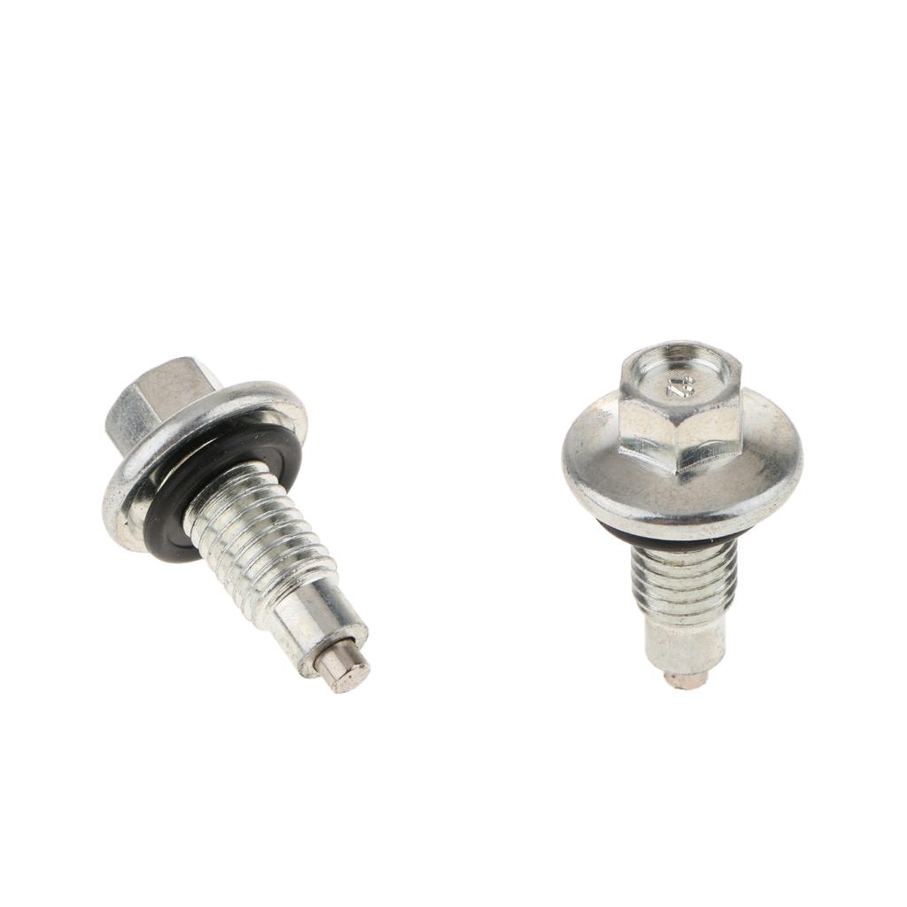 Magnetic Oil Drain Bolt Metal Engine Oil Pan Plug Gasket Anti Friction Oil Plug for Car Maintenance