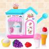Bath Fluffy Water Ice Soft Serve Ice Cream Pretend Bubble Christmas Gift Mercs-X Toy, Bubbles, Play, Cream, Maker, Play, Making,
