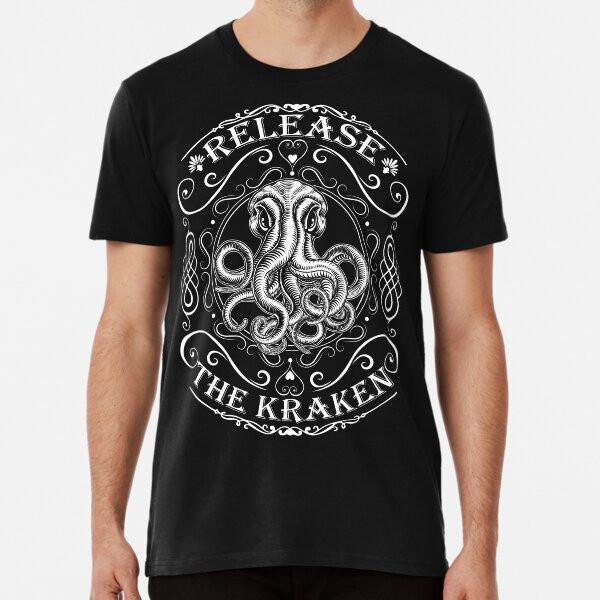 Release the Kraken Premium T-Shirt S To 5XL Made In the AU/USA T-Shirt