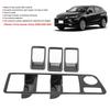 4Pcs Right Hand Drive Window Lift   Panel Decoration Cover Replacement Fit for Harrier Venza XU80 2020 2021