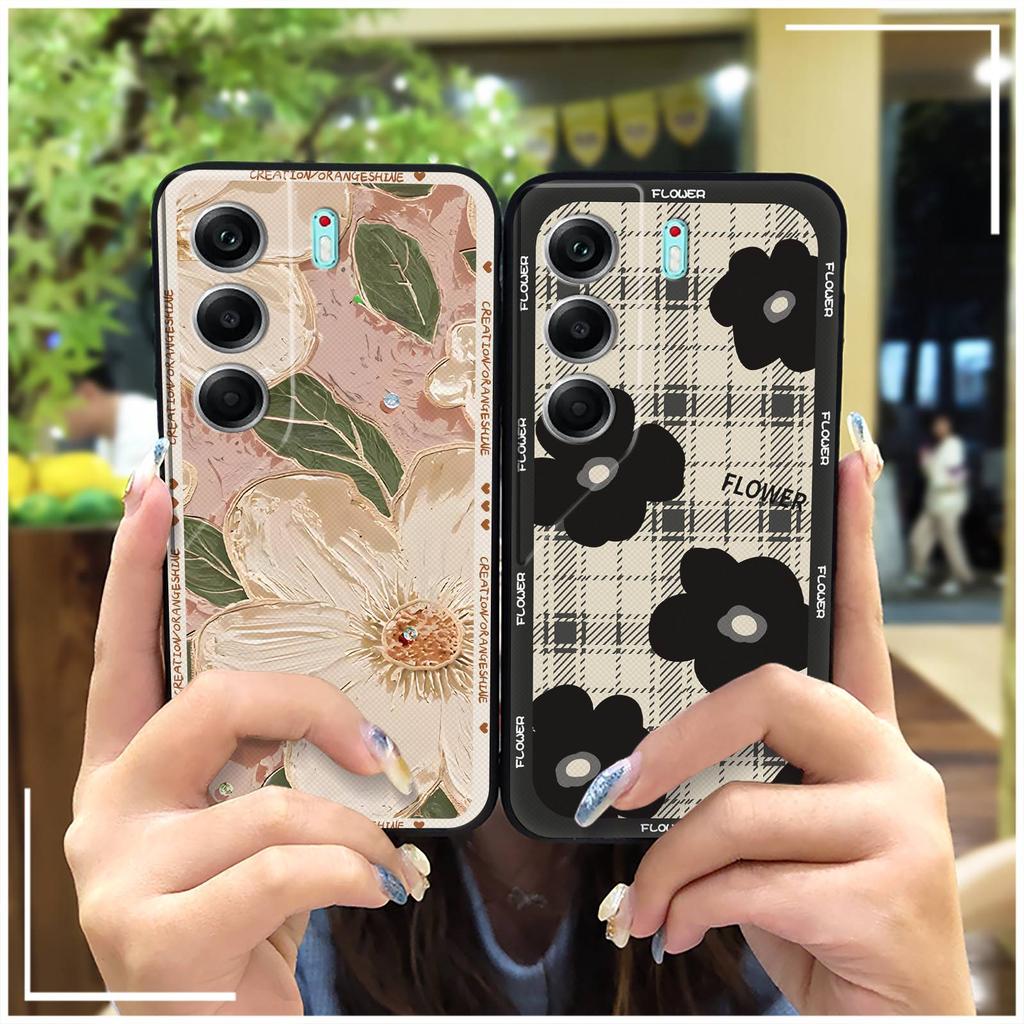 Phone Pouch Full Wrap Phone Case For Tecno Camon40 Pro 4G/5G/CM6/CM7 Dirt-resistant Anti-knock Cute TPU Silicone Durable