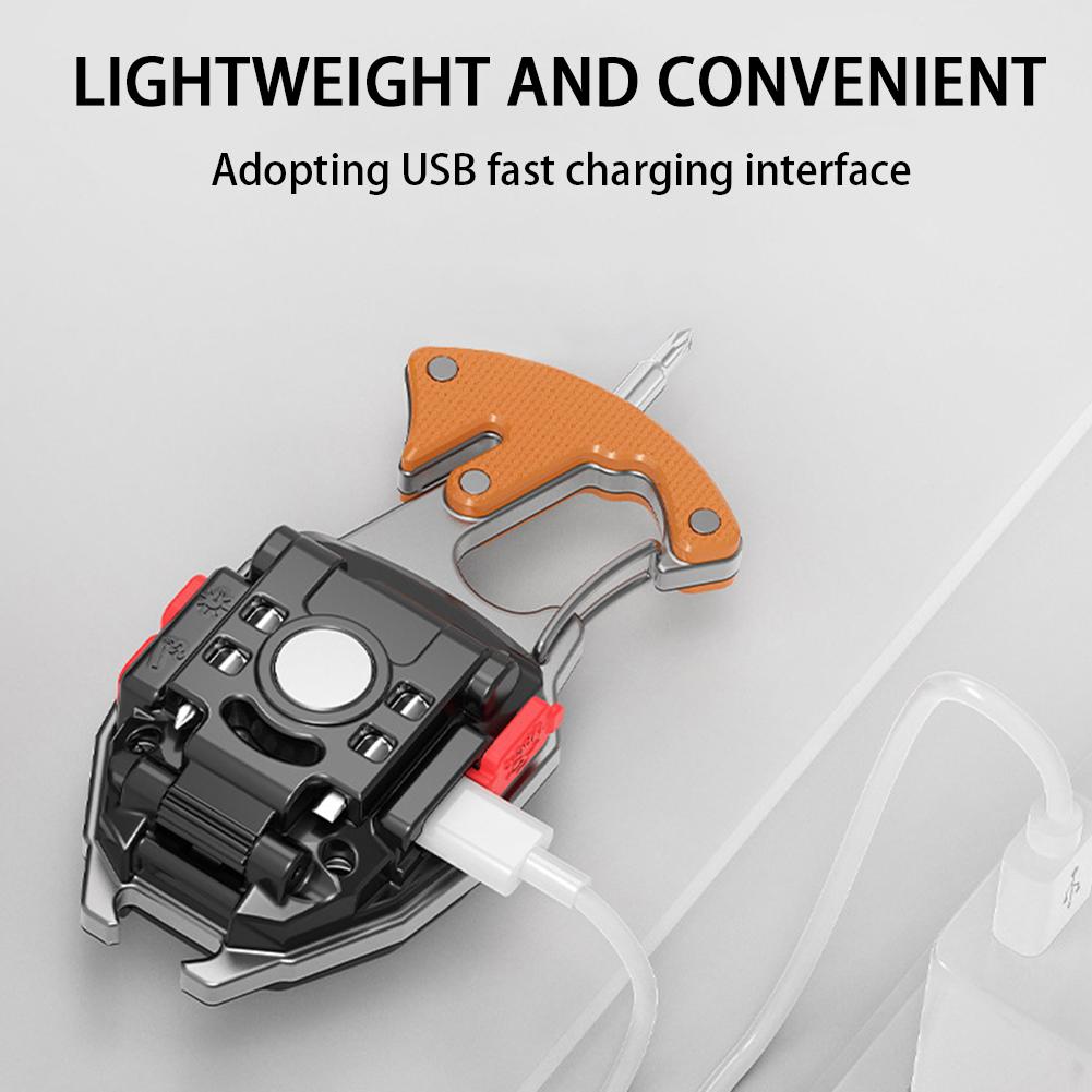 Cobs Keychain Light,Mini LED Flashlight Emergency Light With Bottle Opener,Multifunctional Work Light,Outdoor Emergency Light