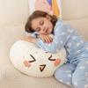 Giant Dumpling Squish Ball Toy, 20cm White Soft Sensory Squeeze Dough Bun – Compatible with Stress Relief & Decompression