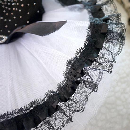 Glitter Lace Bowknot Bubble Skirt Pet Dress Clothes Puppy Costume Photo Shooting Prop