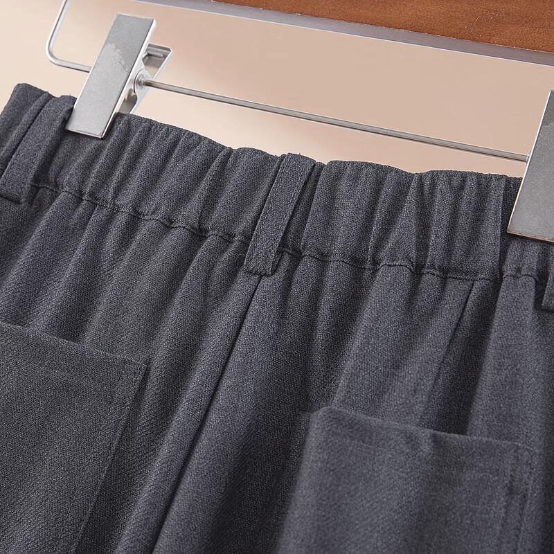 Cypress House Women's Elastic Waist Wide-Leg Suit Pants