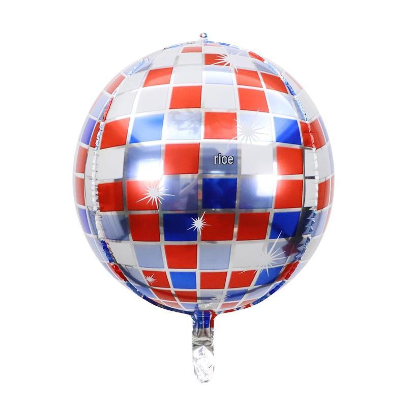 22" 4D Disco Aluminum Foil Balloon for Parties and Events