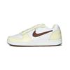 Nike EBERNON Ink, City Desert PU Leather Coverage Abrasion Resistant Low top Skateboard Shoes Unisex Beige Yellow IM3370-121(Team924-)