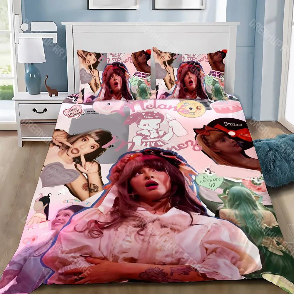 Melanie Martinez Music Duvet Cover Pillowcase Bedding Set Adult Boy Girl Bedroom Decoration Children Single Double Large Size