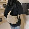 Fashion commuter large capacity shoulder messenger bag women's 2025 new casual fashion tote bag underarm bag