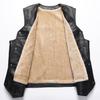 Winter Men Thick Warm Fleece Vest Coat Male V Neck Single Breasted Vest Casual Male Clothing Outerwear