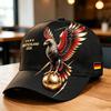 New Men's Outdoor Fashion D Printed Cap Stick Eagle Football Baseball Cap