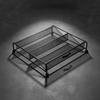 Rolling Shoe Storage Organizer Metal Mesh for Bedroom