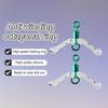 Y-Shaped Swivel Ring Fishing Subline Splitter Divider Space Beans Fishing Tackle Connector Silica Gel Three-Fork