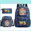 Toy Story Character Pattern Casual Travel Backpack With Breathable Fabric For Teenagers