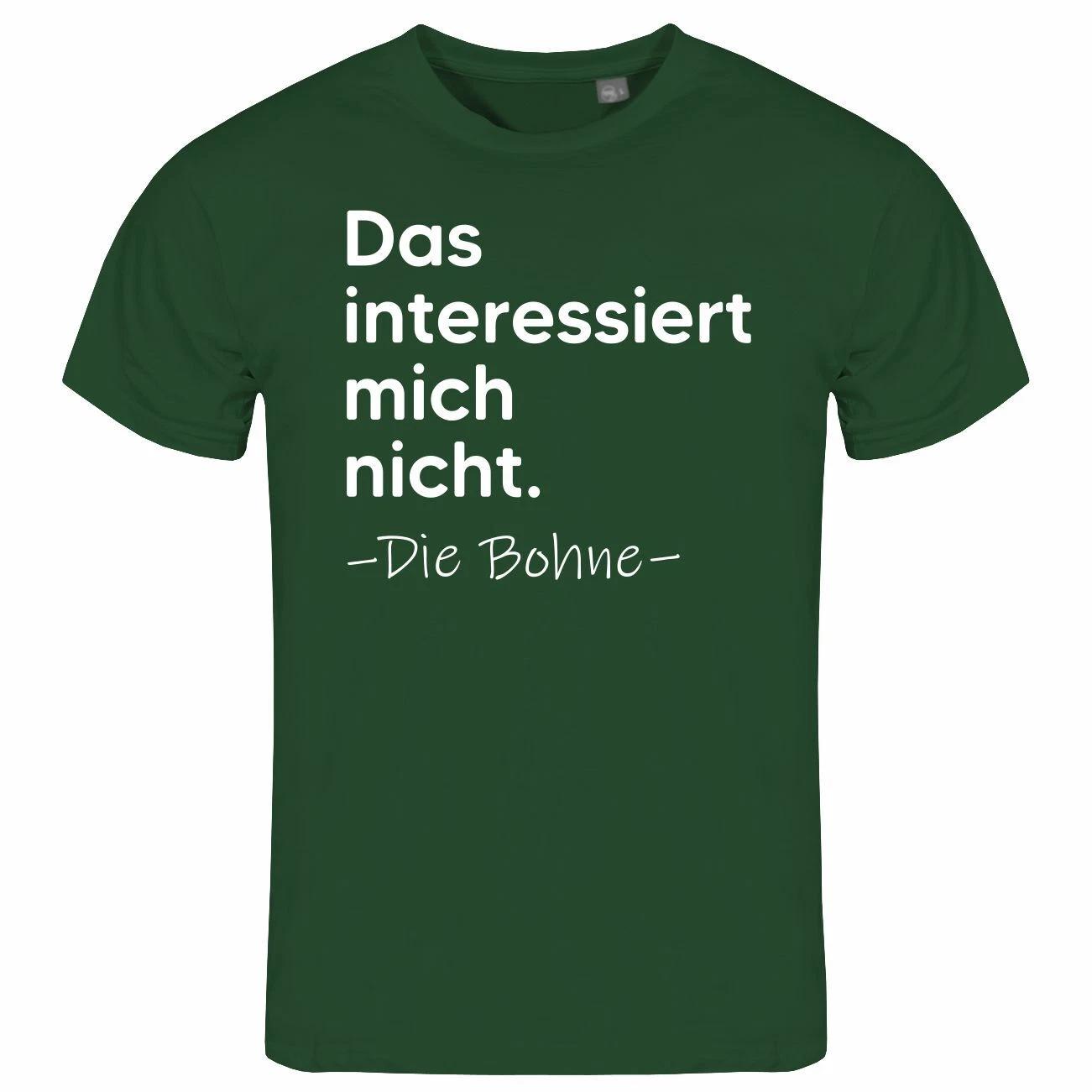 

Men s T-Shirt I don t care about the bean S - XXL saying quote funny XL