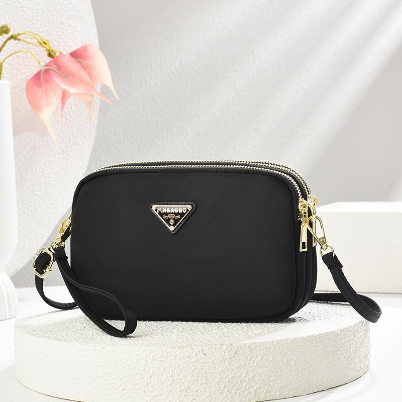 2025 Trendy Waterproof Oxford Shoulder Phone Coin Crossbody Bag 1360₽