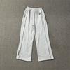 Mens Camo Letter Foam Print Fleece Hoodie Sweatpants Set Sportswear