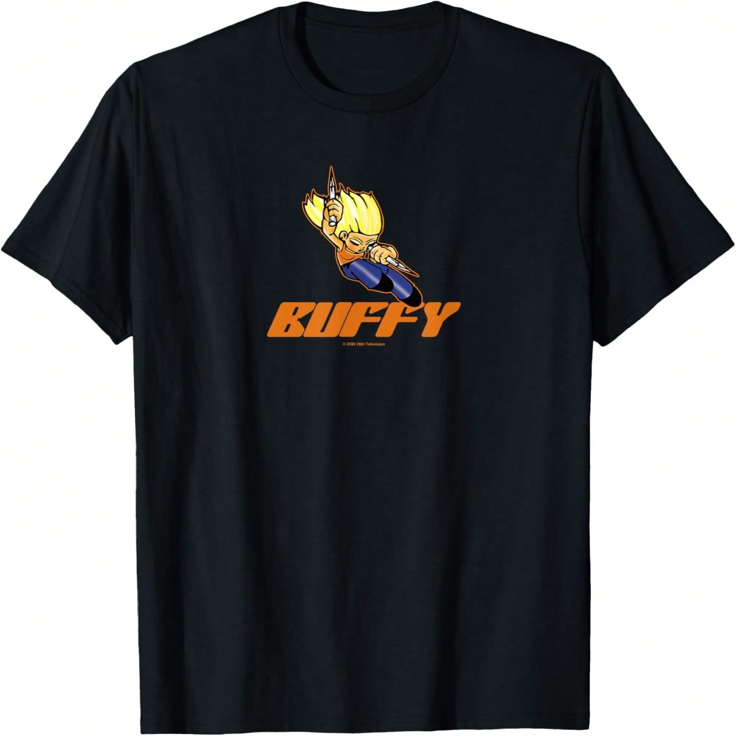 Buffy The Vampire Slayer Buffy & Angel Faces Vintage Shot T-Shirt S разноцветный