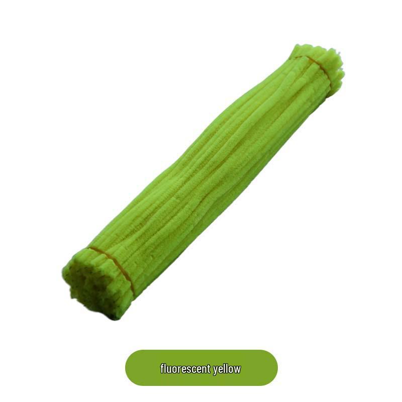 Buntes Chenilledraht DIY-Set: Verschlüsselte, veränderbare Pfeifenreiniger für pädagogische Kinderprojekte