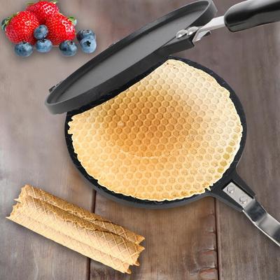 Eierbrötchen-Backform, Eistüten-Hersteller, Backgeschirr, Waffeln für die Backform, Kuchen, Antihaft-Omelettform