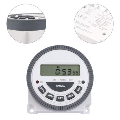 TM619-4 12VDC 7 Days Programmable Time Switch Street Light Timer