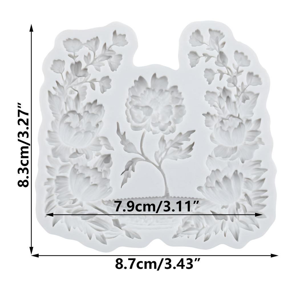 Bird Sunflower Silicone Mold Leaf Flower Vase Snail Fondant Molds Cake Decorating Tools Cupcake Topper Candy Resin Clay Chocolate Gumpaste Mold