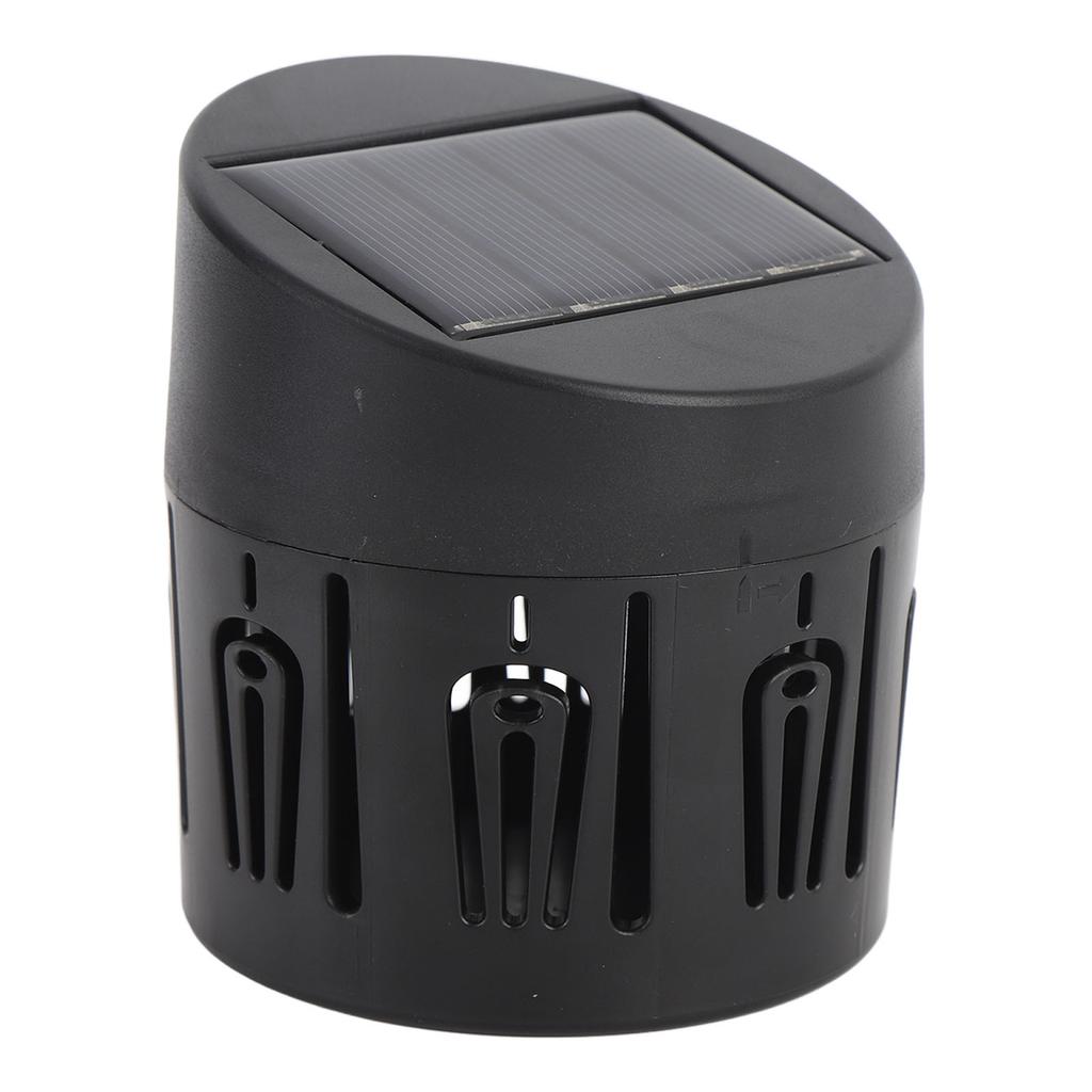 2 Pcs Solar Wall Light Flower Theme Decorative Water Proof Solar Fence Lamp for Backyard Yard Stair