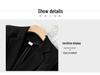 Women's Thin Black Blazer with Short Sleeves - Summer Professional Suit Set for Formal Work