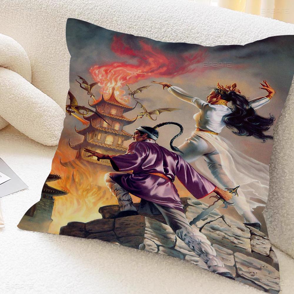 Artwork Morrill Art Pillow Cover Design Cushion Cover Decor Holiday Decorati