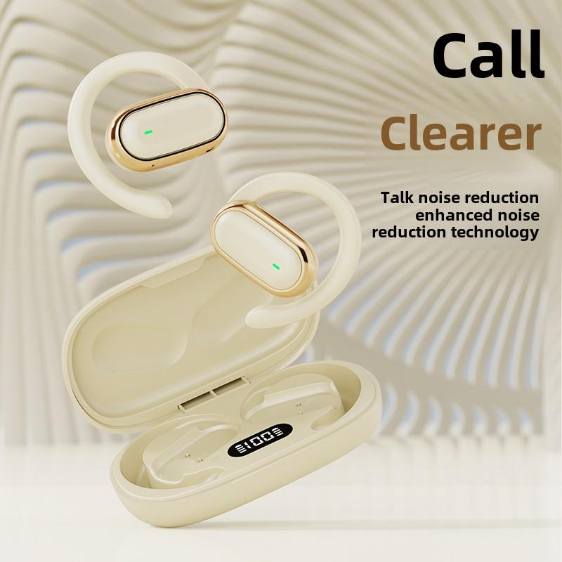 Écouteurs Bluetooth sans oreille OWS Écouteurs de sport avec longue endurance et réduction du bruit