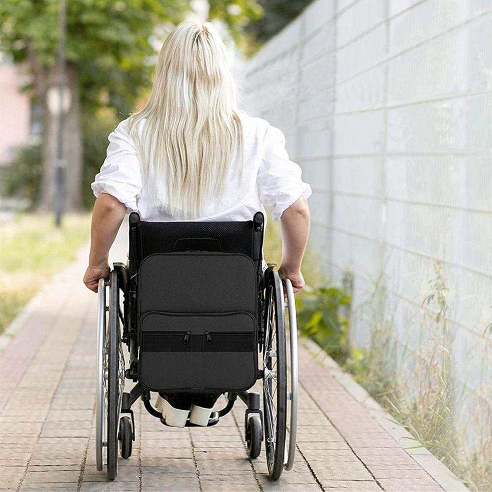 Portable Wheelchair Storage Bag Waterproof Chair Organizer Bag Mobility Scooter Bag  Walking Wheels