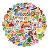 90 Cartoon Baby Training Focus Graffiti Stickers Suitcase Motorcycle Laptop Waterproof Stickers