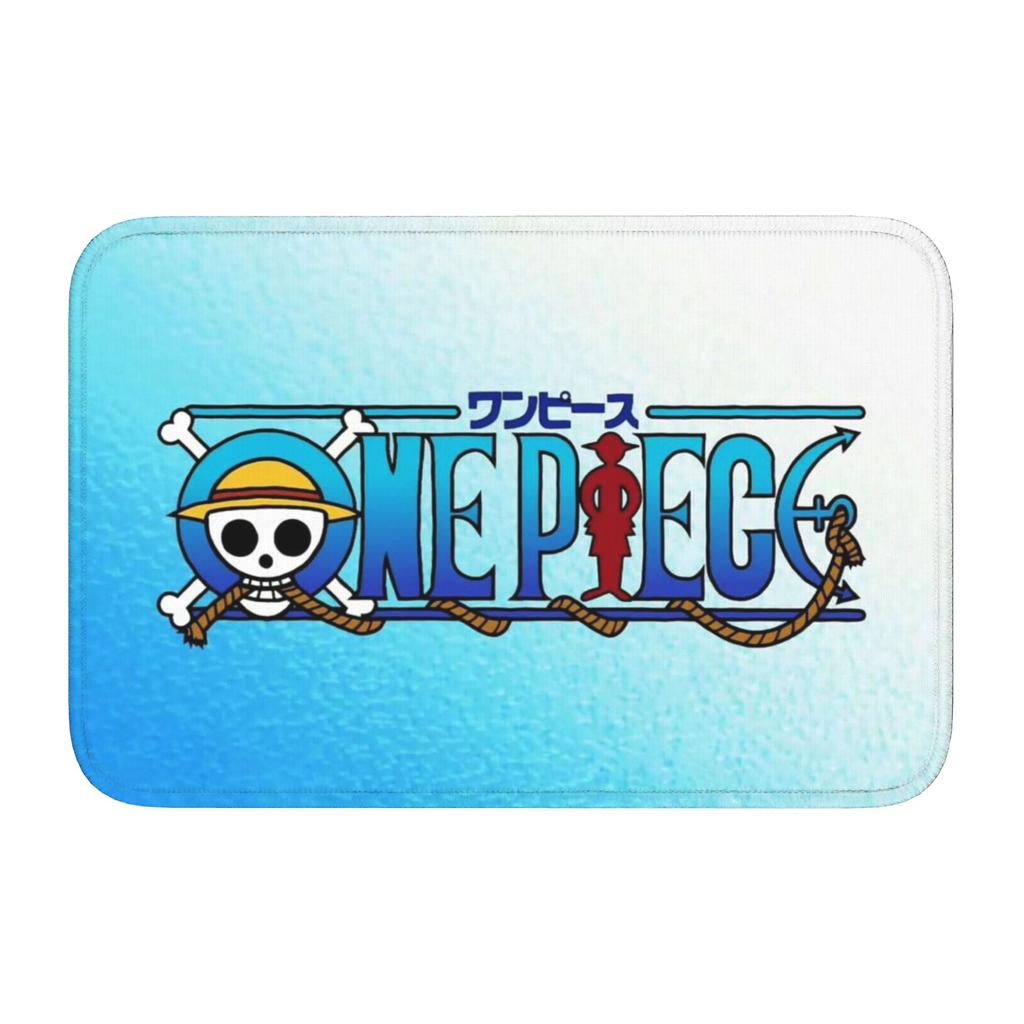 Anime One P-Pieces Front Door Floor Entrance Welcome Mat Outdoor Kitchen Bath Doormat Bedroom Living Room Carpet Rug Footpad