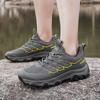 Fashion High Quality Leather Hiking Shoes Durable Outdoor Sport Men Trekking Leather Shoes Lace-Up Climbing Hunting Sneakers