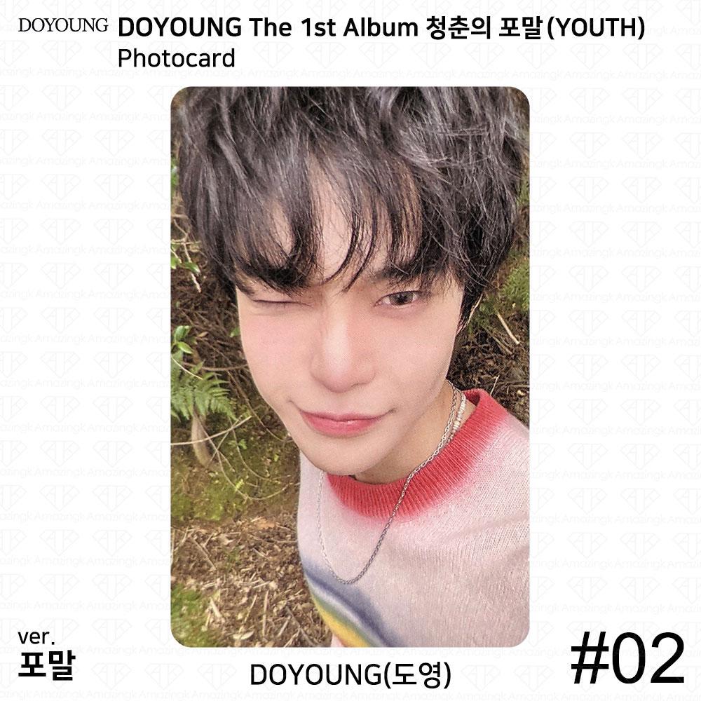 NCT127 DOYOUNG The 1st Album YOUTH POB Event Official Photocard Postcard