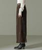 Nano Universe Velour Narrow Size M Greige Women's Skirt, (043), (669-4230331)
