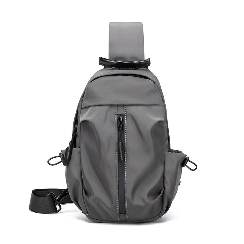 New simple and lightweight messenger bag men's outdoor leisure men's sports breast bag large-capacity student shoulder bag