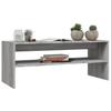 Coffee Table Gray Sonoma 100x40x40 Cm Particleboard