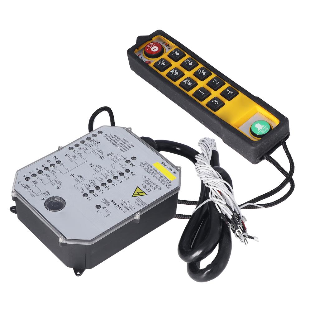Industrial Remote Control 12 Buttons LED Indicator Crane Controller Hoist Accessories 800MHz 24V