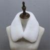 Women Furry Collar Wrap Neck Warmer Scarf Detachable Fake Collar Coat Accessory