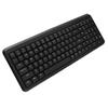 2.4G Wireless Keyboard 105 Key Full Size Keyboard with Numeric Keypad Silent Scissor   Keys for Computer Desktop PC Laptop