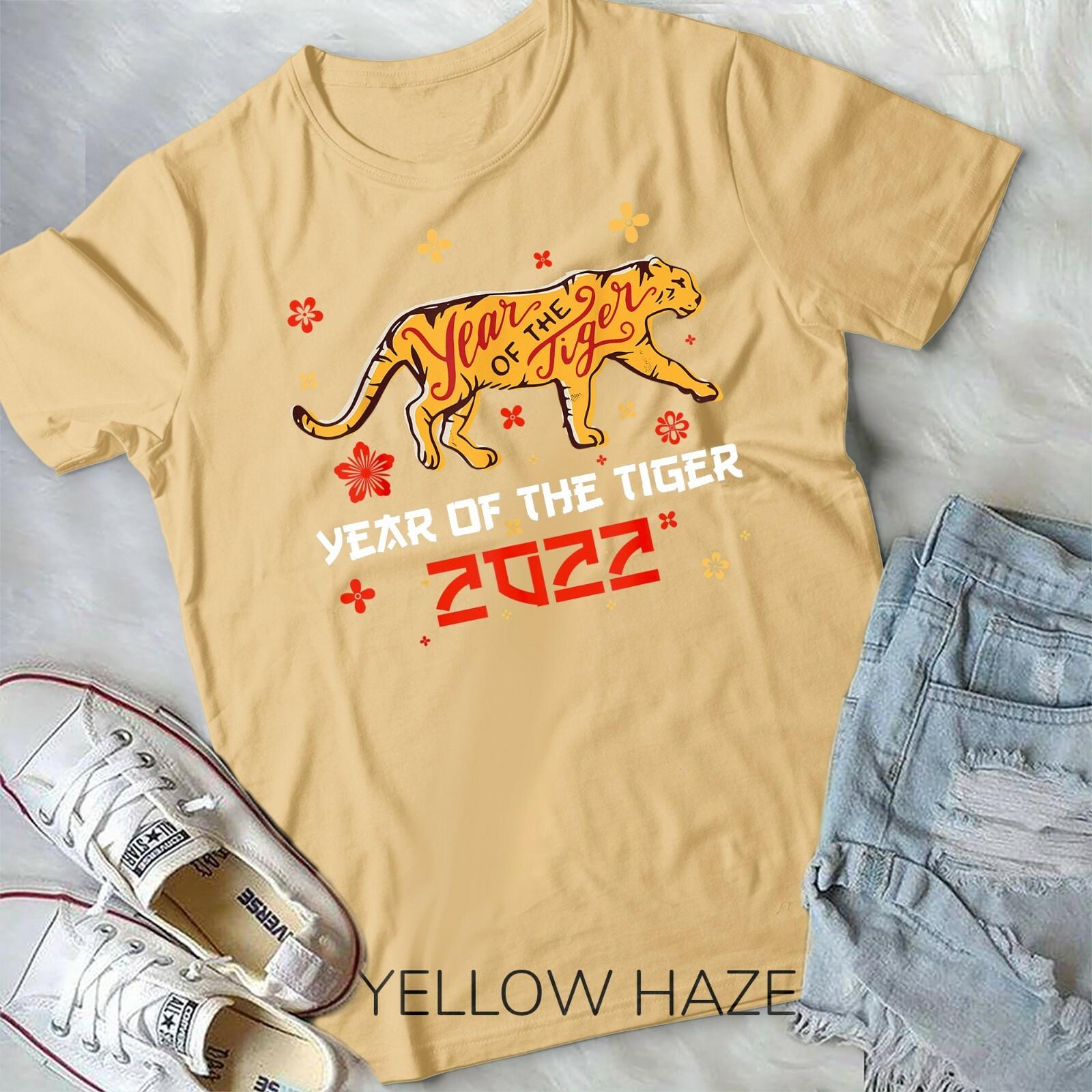 2022 Year Of The Tiger Chinese New Year 2022 T-shirt Unisex T-shirt L