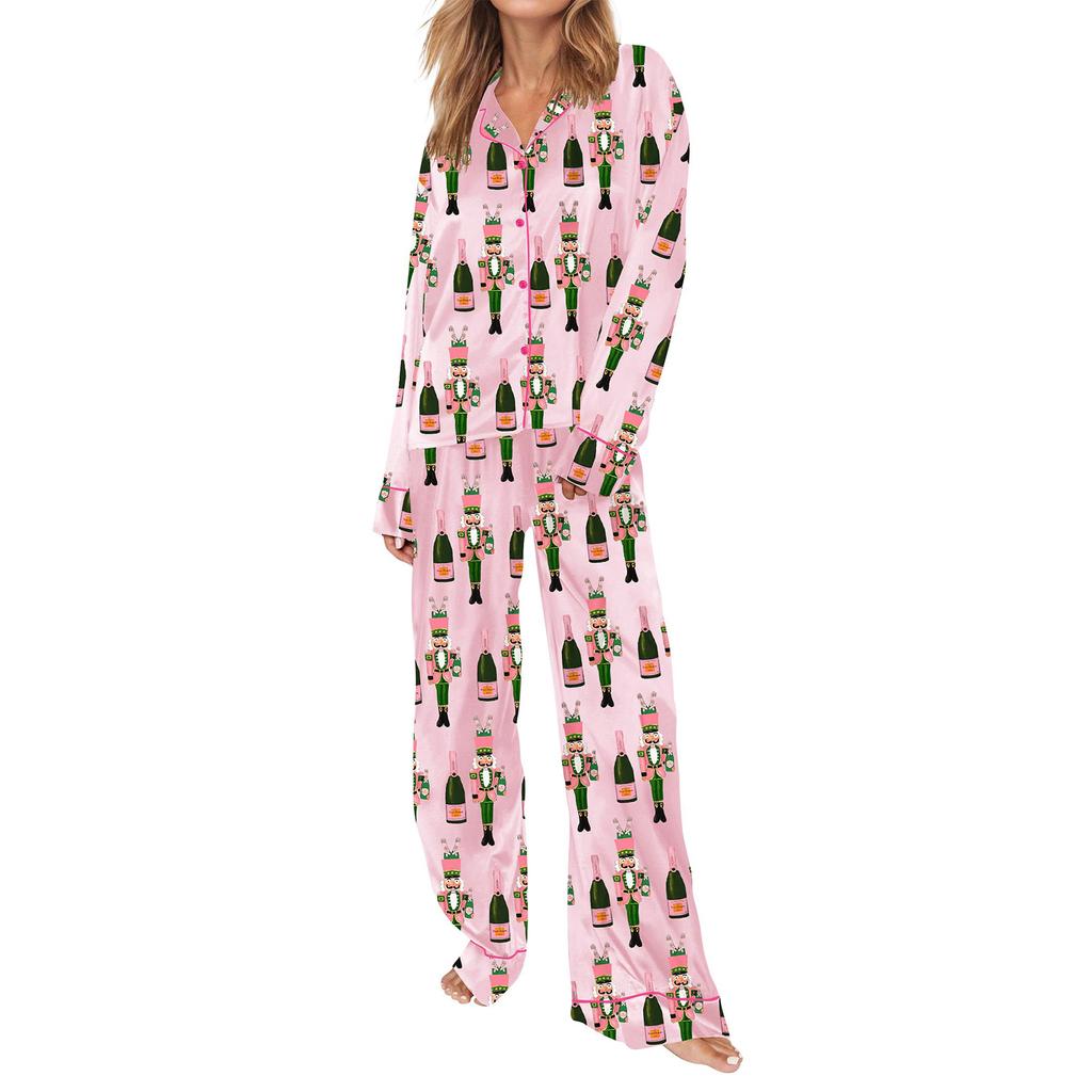 Women's Casual Fashion Stretch Printed Pajamas Adults