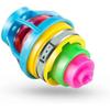 1Pcs Spinning Top Flash Luminous Spinning Tops Toy Colorful Top Ejection Toy Flashing Led Gyroscope Children Classic Toys