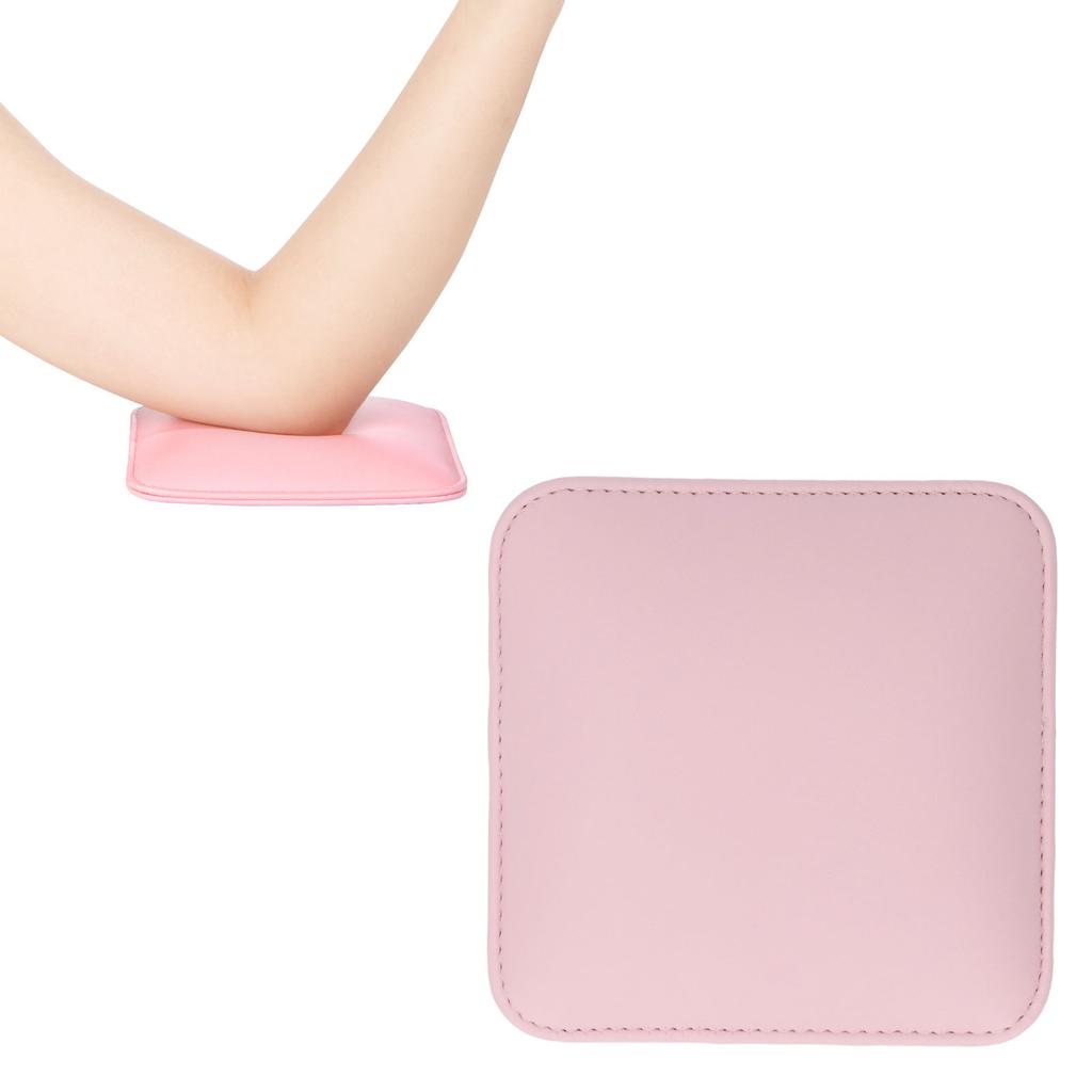 Nail Tech Elbow Rest PU Leather Soft Comfortable Elastic Nail Art Elbow Rest Pad for Salon
